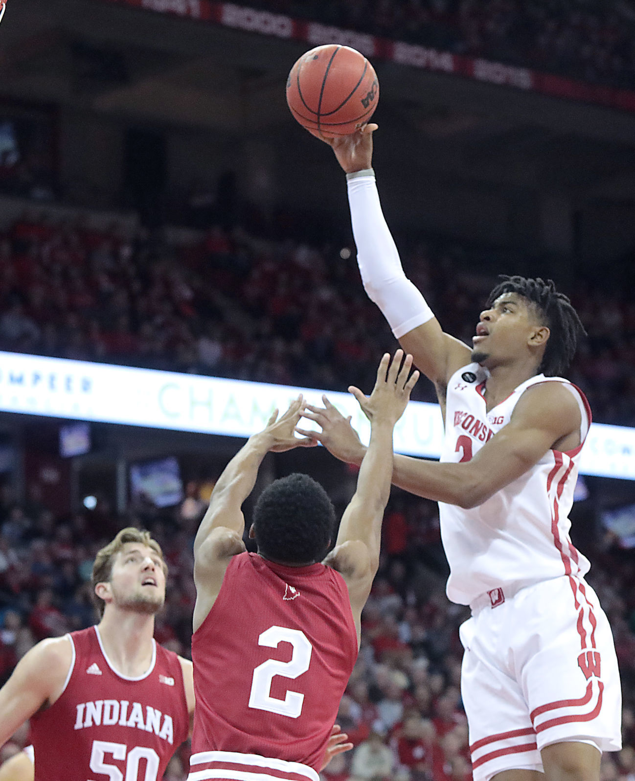Badgers 84, Hoosiers 64